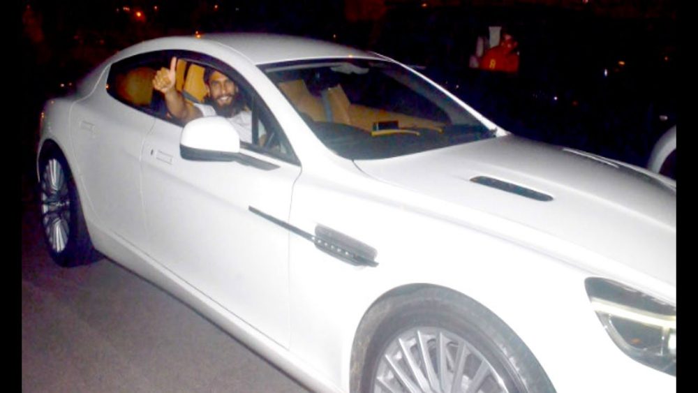 Aston martin Rapide S | Ranveer Singh Cars