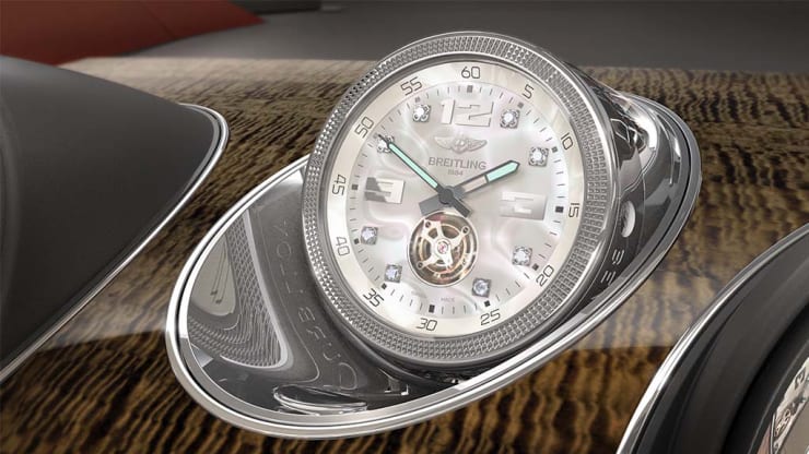 Bentley Bentayga Breitling Mulliner Tourbillon Clock