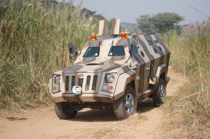 Indian Army Vehicles | Mahindra Marksman