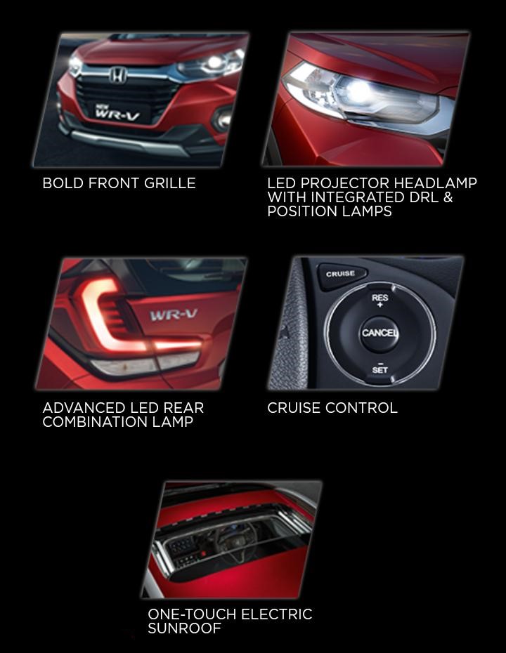 2020 BS6 Honda WRV Features