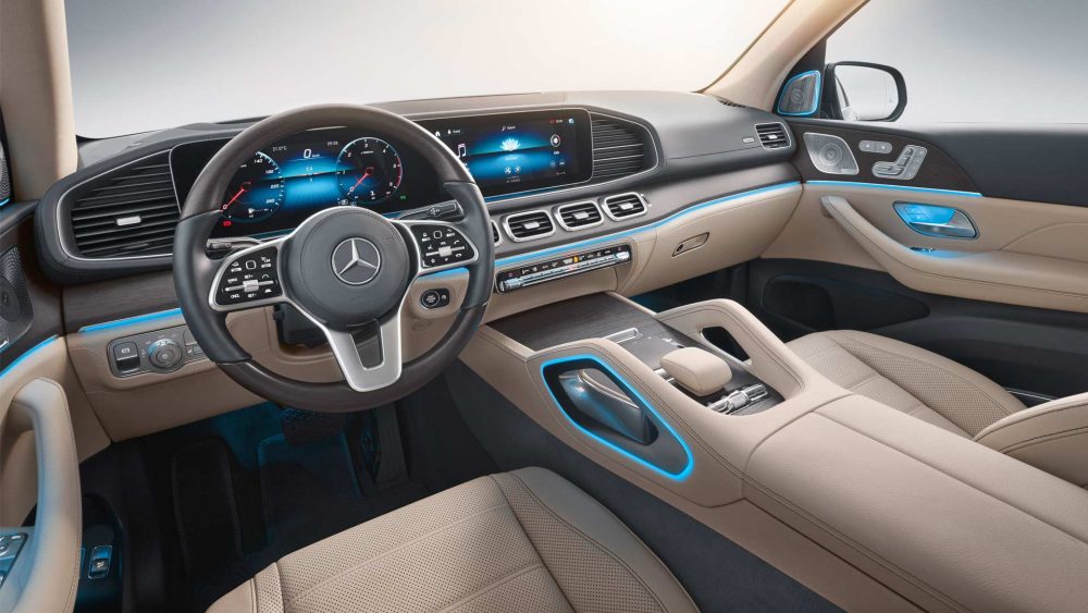 2020 Mercedes GLS 12.3-inch Infotainment system