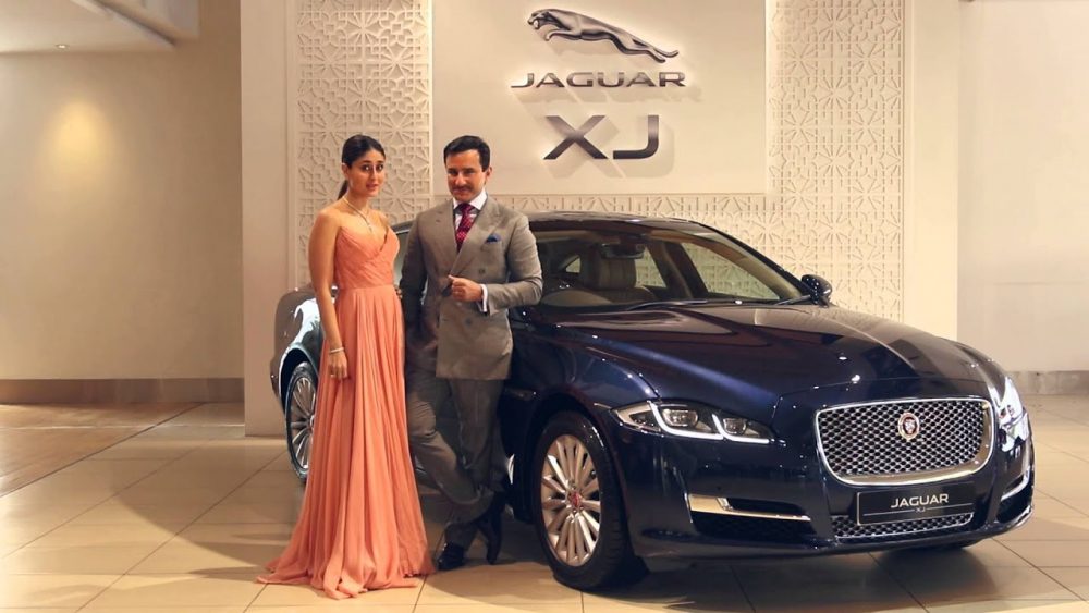 Kareena Kapoor Jaguar XJ Ad