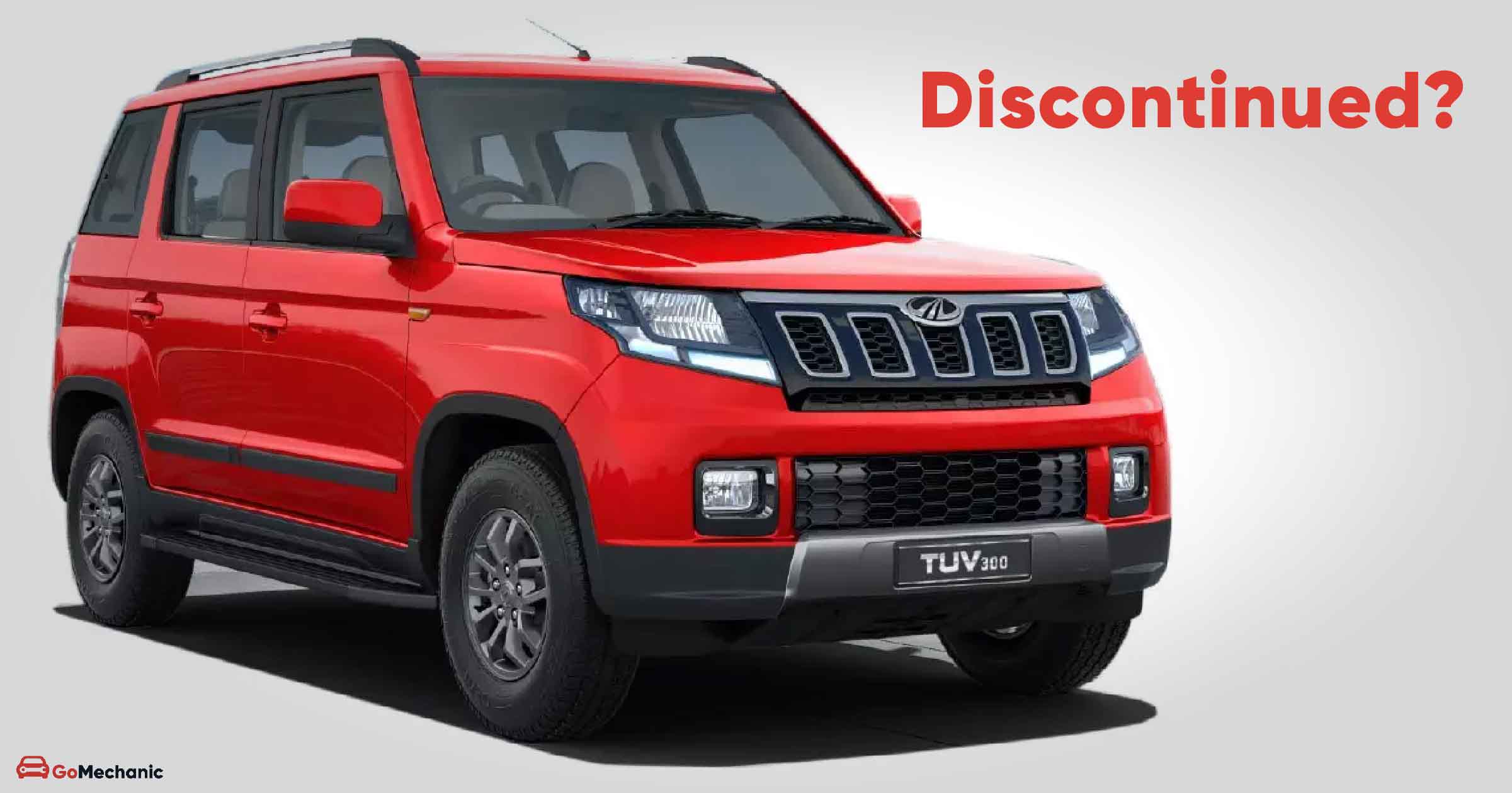 Mahindra TUV300 Removed from Official Website