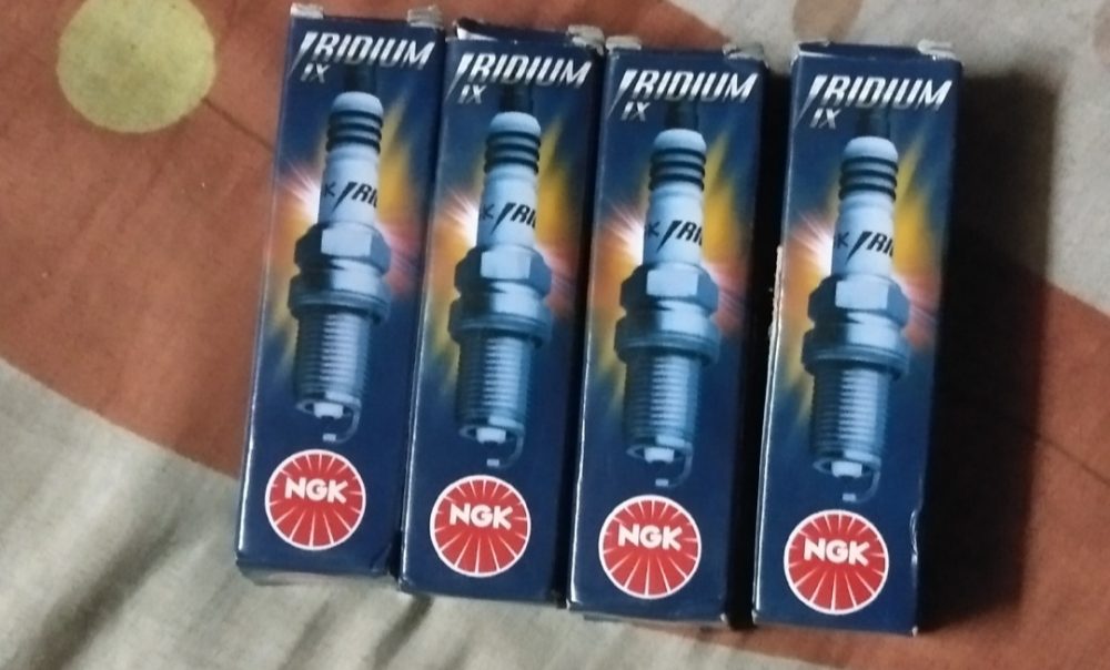 NGK Iridium Spark Plugs for the Modified Maruti Esteem