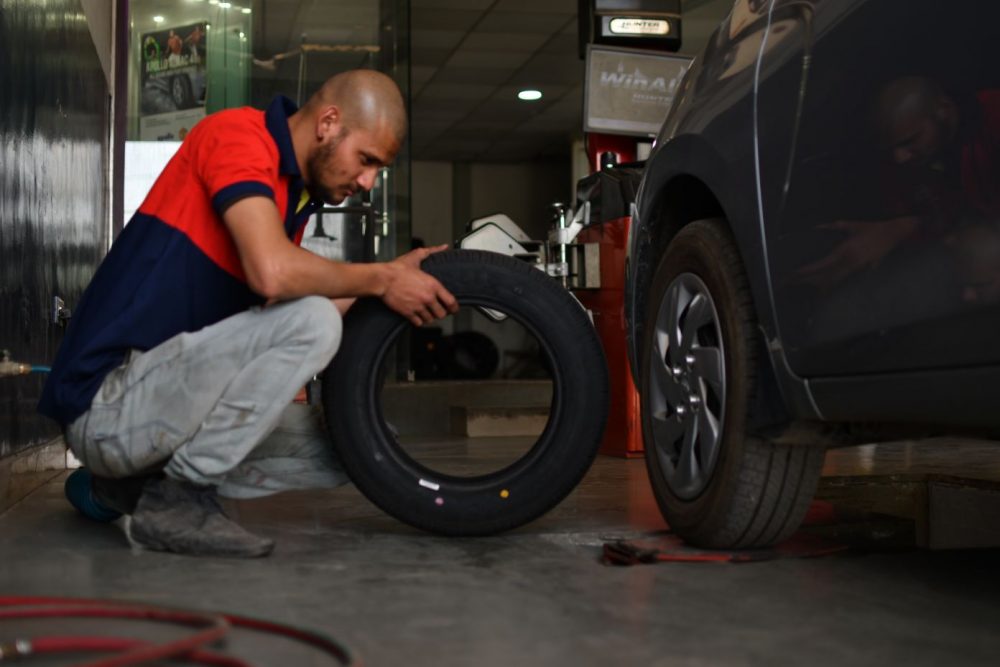 New Tyre Replacement at GoMechanic