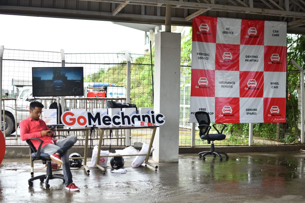 GoMechanic Stall at the GoMechanic BND Motorsports 2019 Tarmac SpeedFest