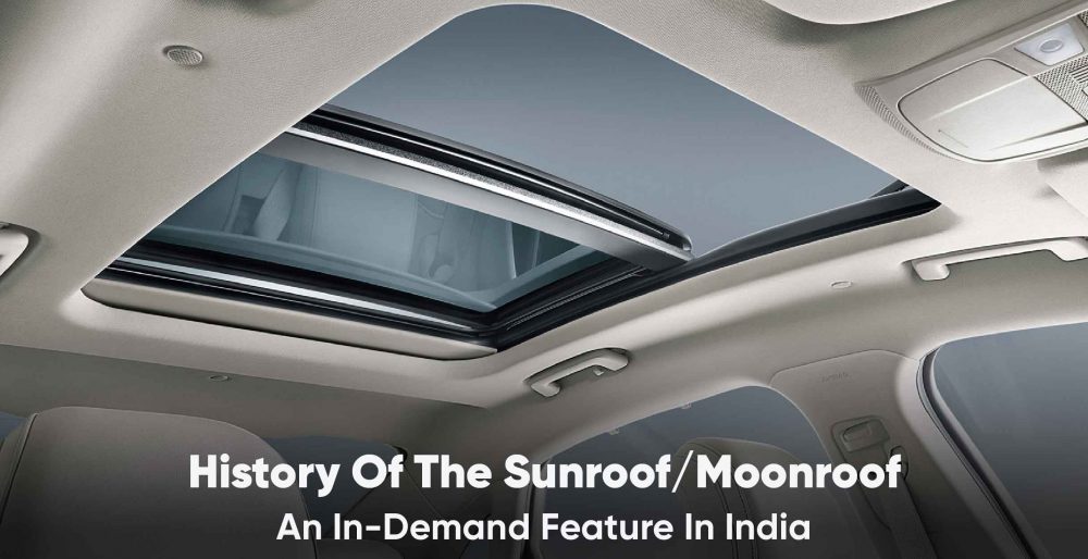 history of the sunroof and moonroof