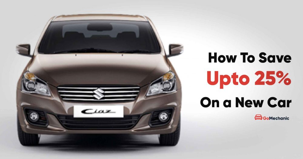 how to save upto 25% on a new car purchase