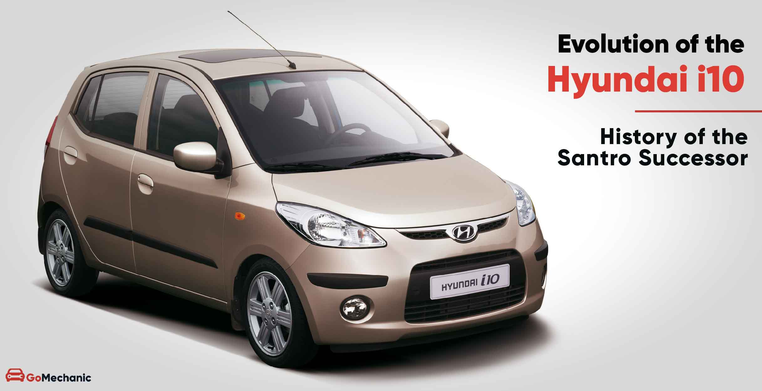 Hyundai i10 history in India