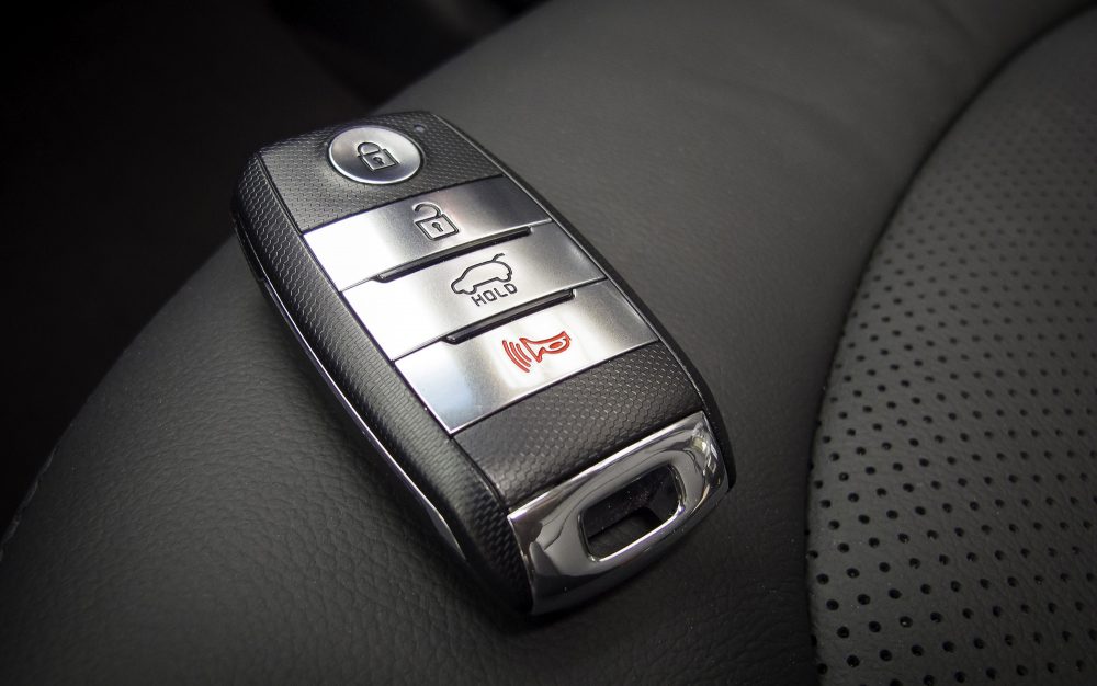 Secure car with keyless entry