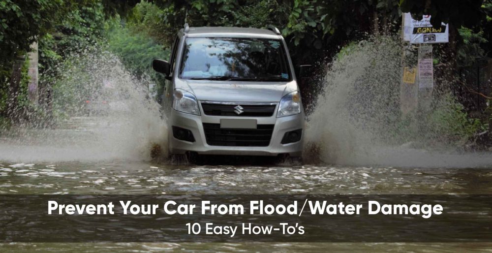 How to prevent your car from flood water damage