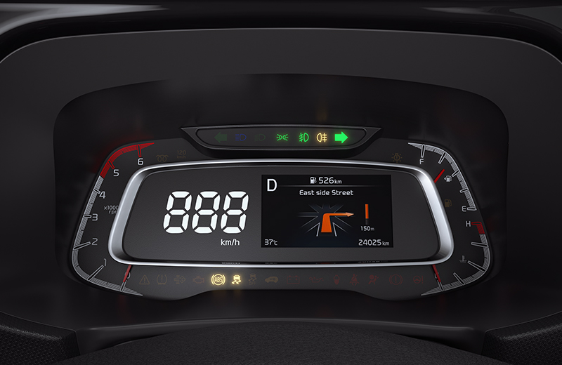 Integrated Instrument Cluster