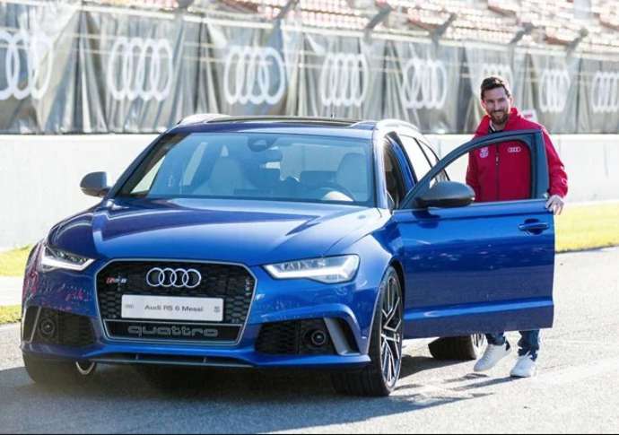 Messi's Audi Fleet