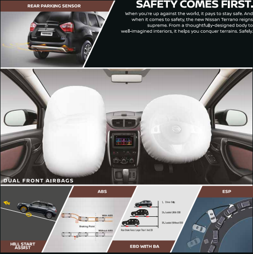 Safety Features at Nissan Terrano