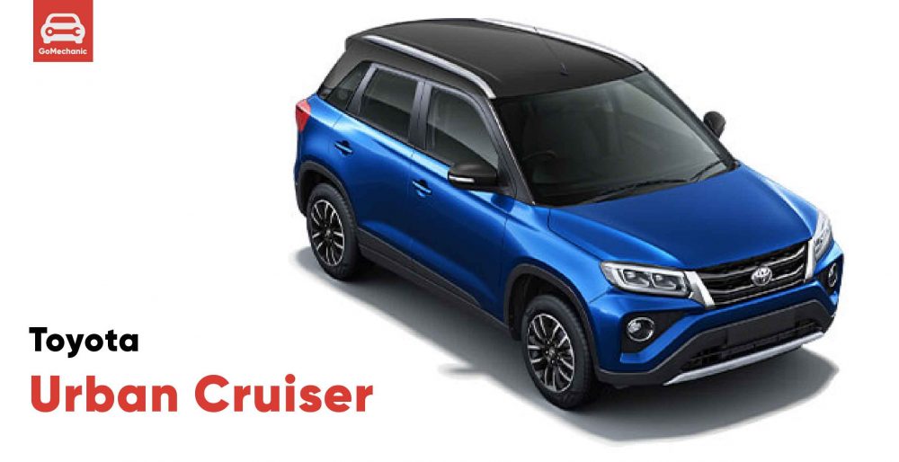 Toyota Urban Cruiser Variant Wise Features Leaked
