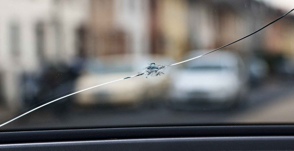 Types of Windshield Cracks in a Car