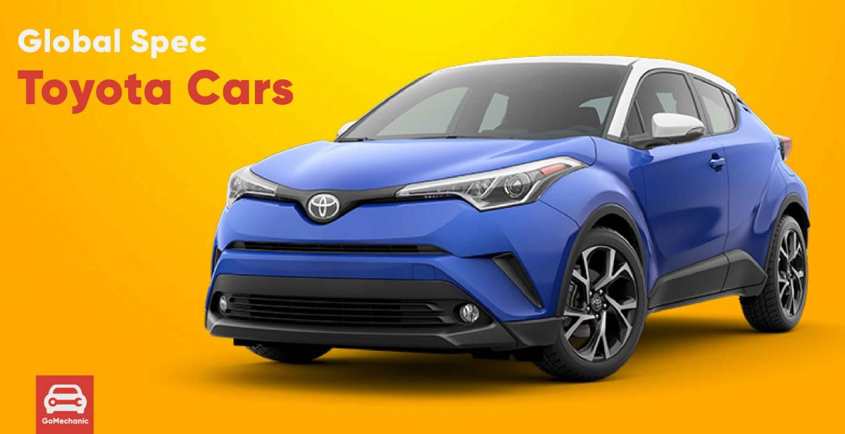 5 Global Spec Toyota Cars that we want in India