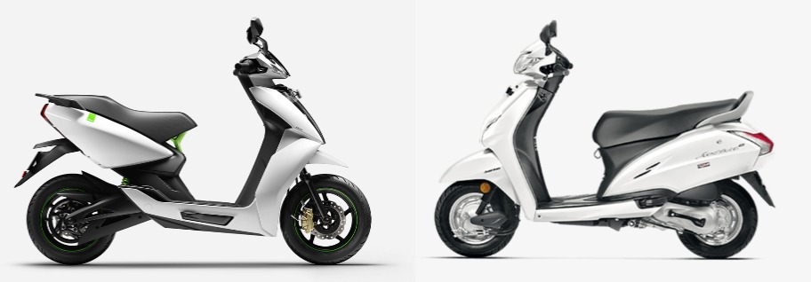 Electric Scooter vs ICE Scooter