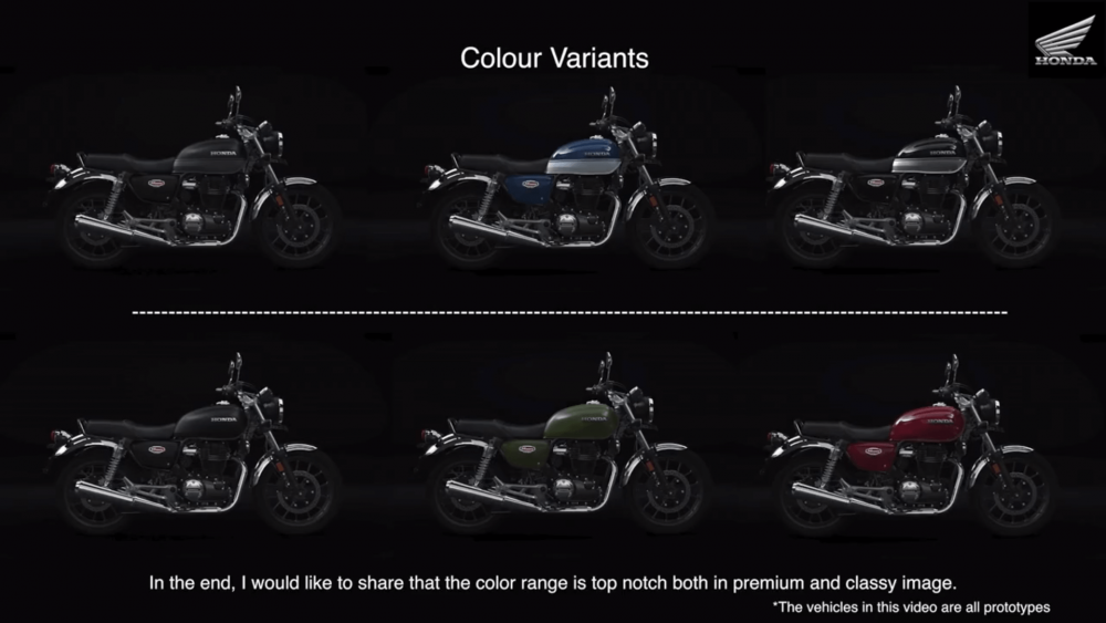Honda H'ness | Color Options