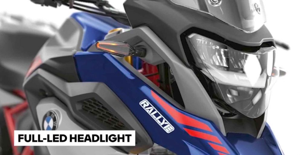 Full LED Headlights on the BMW G310 GS