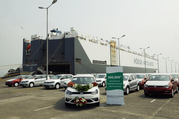 Skoda Auto Volkswagen India exports its 500,000th ‘Made in India’ car
