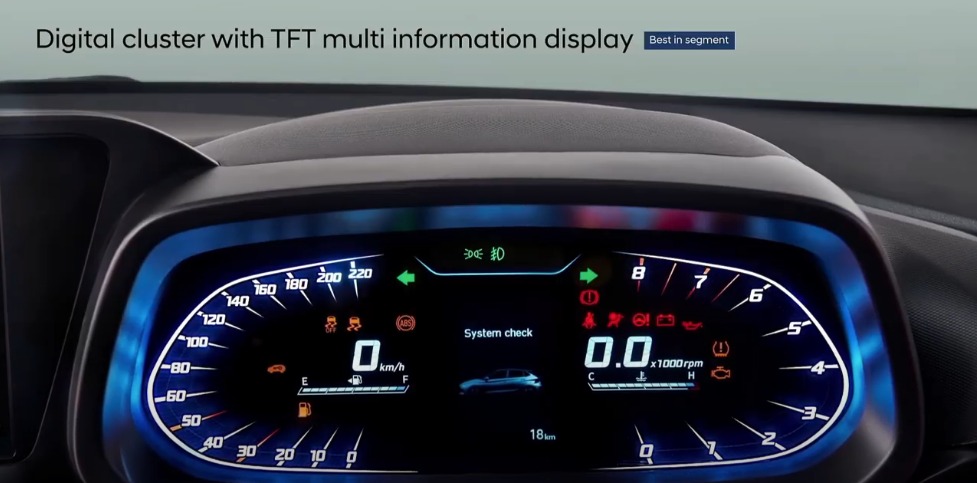 TFT Multi-Information Display