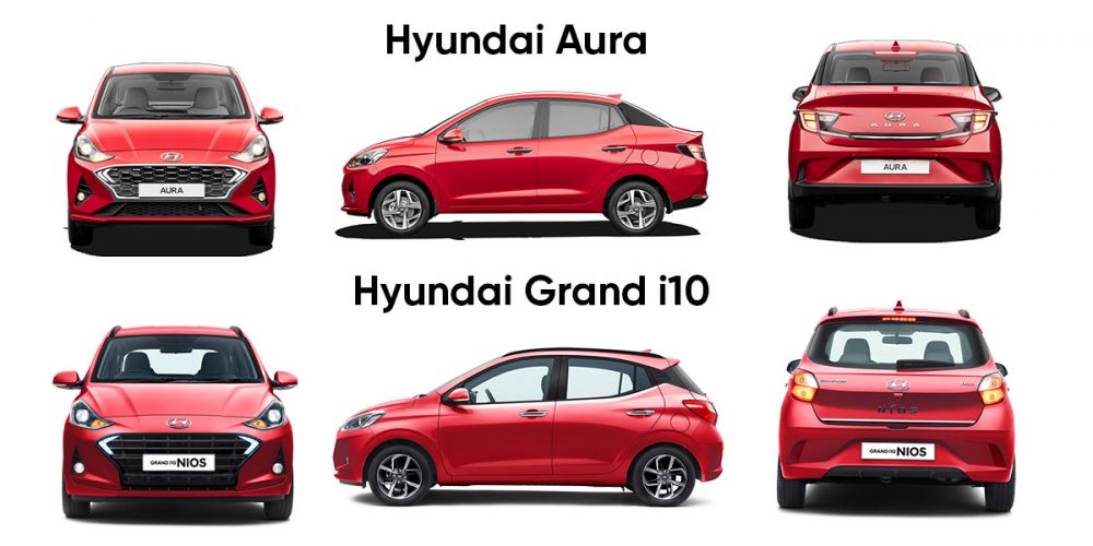 Hyundai Aura vs Grand i10 Nios