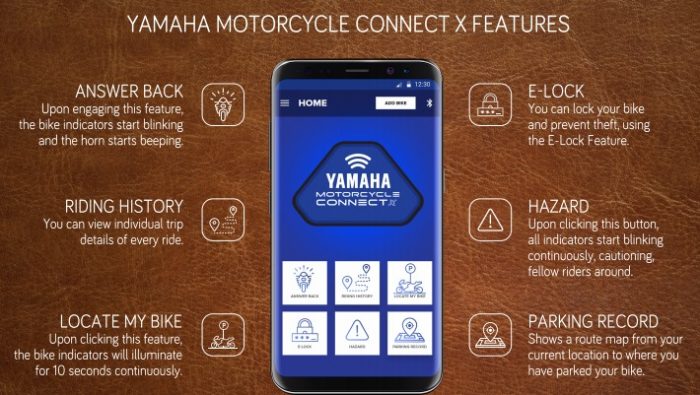 Yamaha YZS FI Vintage Edition Connected Features