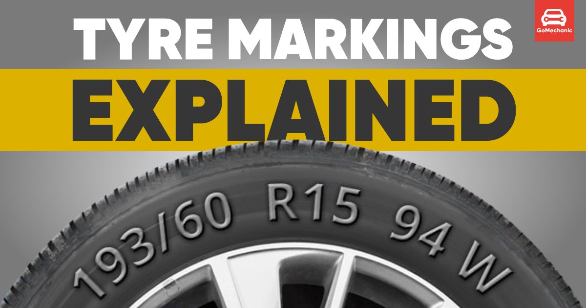 Car Tyre Markings Explained