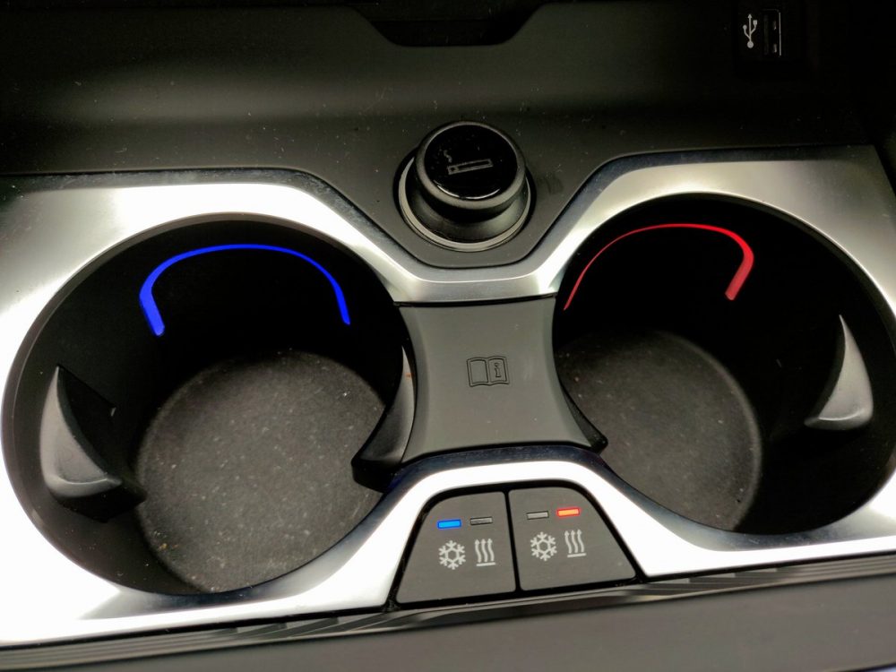 Heated and Cooled Cupholders