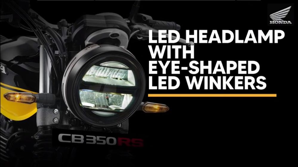 Honda CB350 RS LED headlights