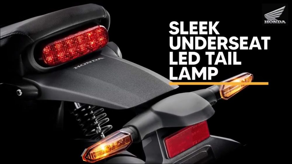 Honda CB350 RS LED taillights and turn signals