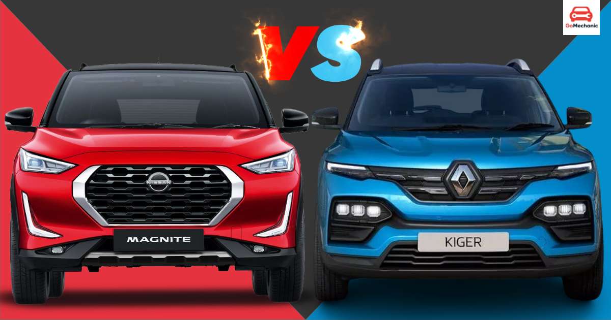 Renault Kiger vs Nissan Magnite