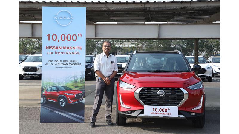 Nissan Magnite 10,000 production milestone