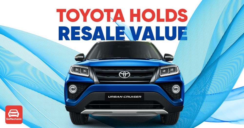 Toyota holds resale value ft