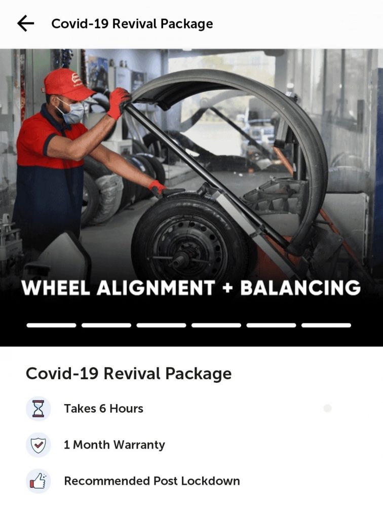 GoMechanic COVID-19 Revival Package