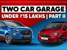 Dream Car Garage Under 15 Lakhs