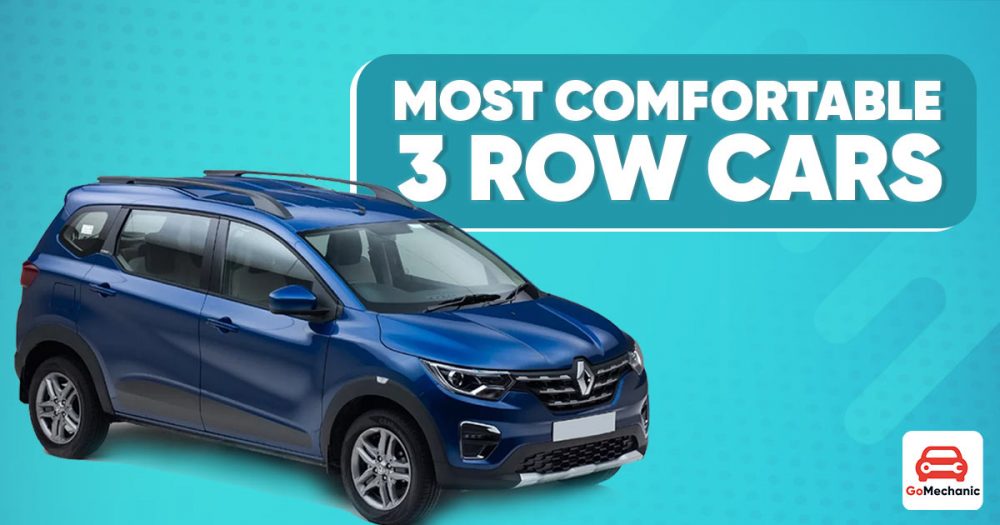 Comfortable 3-Row Cars In India