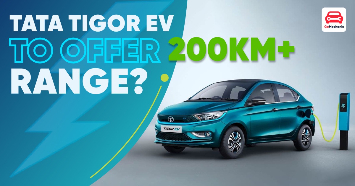 Tata Tigor EV to offer 200km+ Range