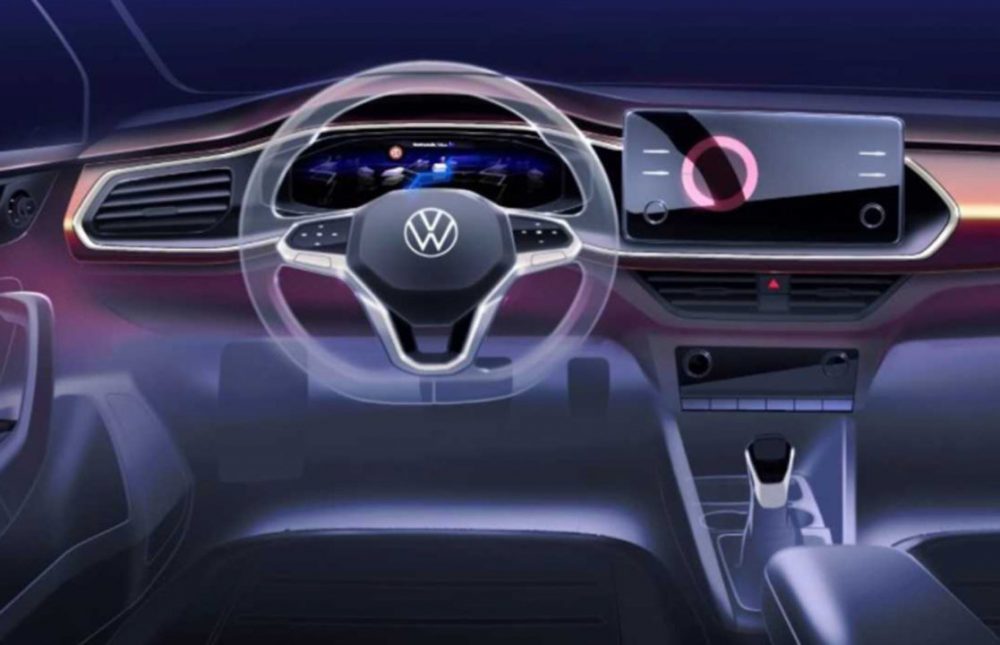 Volkswagen Virtus Interior | Representation Image
