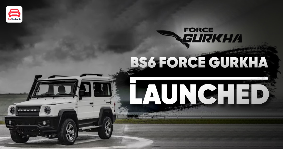 BS6 Gurkha launched