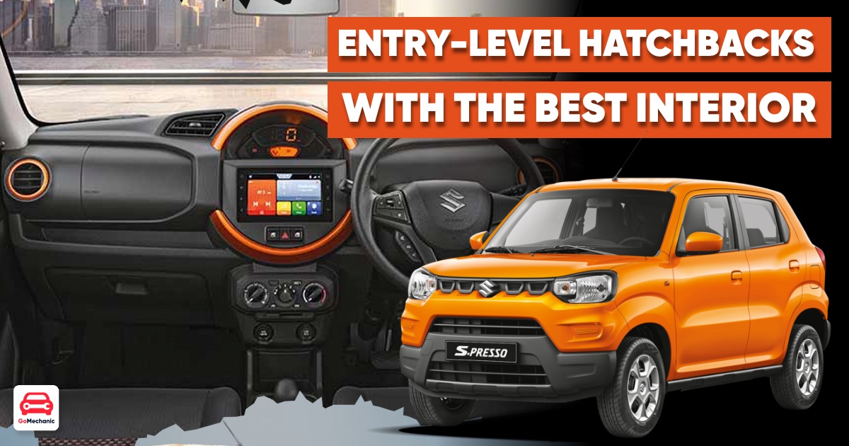 Entry Level Hatchbacks With The Best Interiors