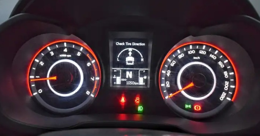 Mahindra XUV300 Steering Position indicator