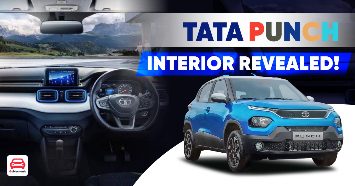 Tata Punch Interior Revealed