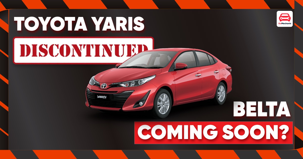 Toyota Yaris Discontinued