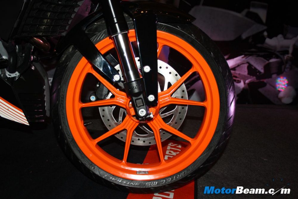 KTM Duke 390 alloy wheels