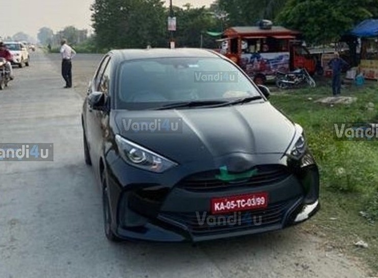 Toyota Yaris Hatchback Spotted In India