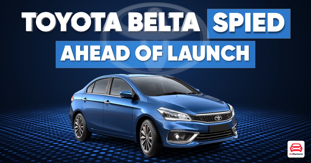 Toyota Belta Spied Ahead of Launch