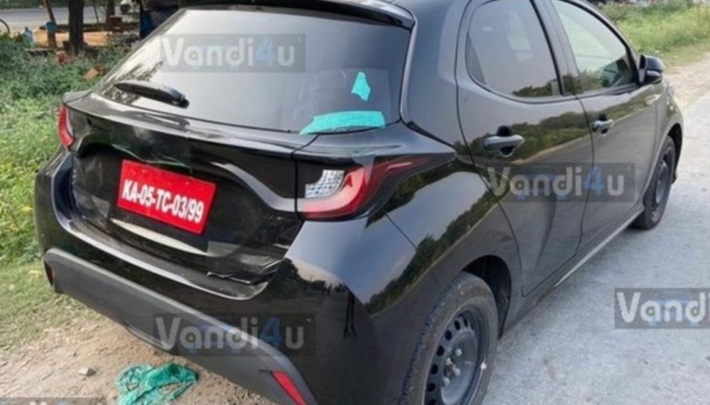 Toyota Yaris Spied In India