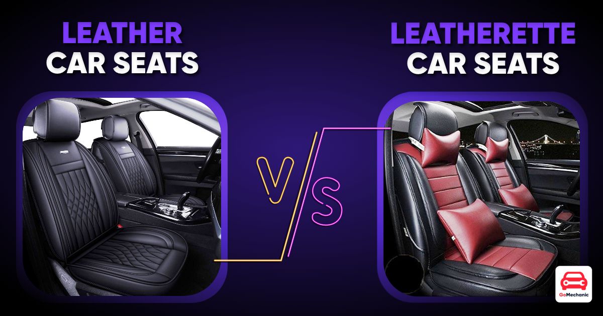 Leather Vs Leatherette Car Seats What, Are Honda Leather Seats Real